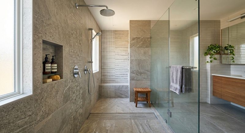 Shower Enlargement detail