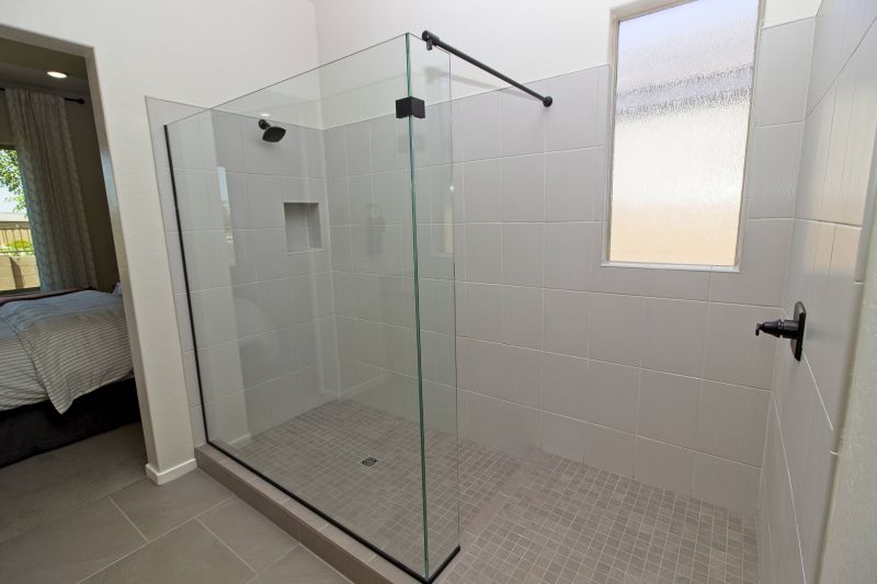 Contemporary Tiled Shower